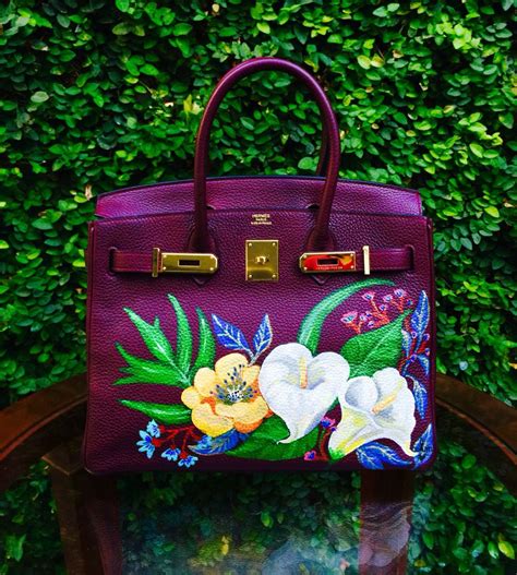 heart evangelista hand painted hermes bags|heart evangelista hand painted.